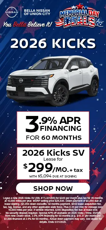 2026 Nissan Kicks